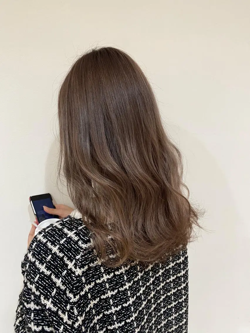 セミロング カット ヘアカラー トリートメント Maison 寺尾拓朗のヘアスタイル