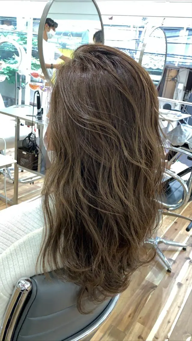 ロング カラー カット ヘアカラー Reb_keiji 👑小倉圭司のヘアスタイル