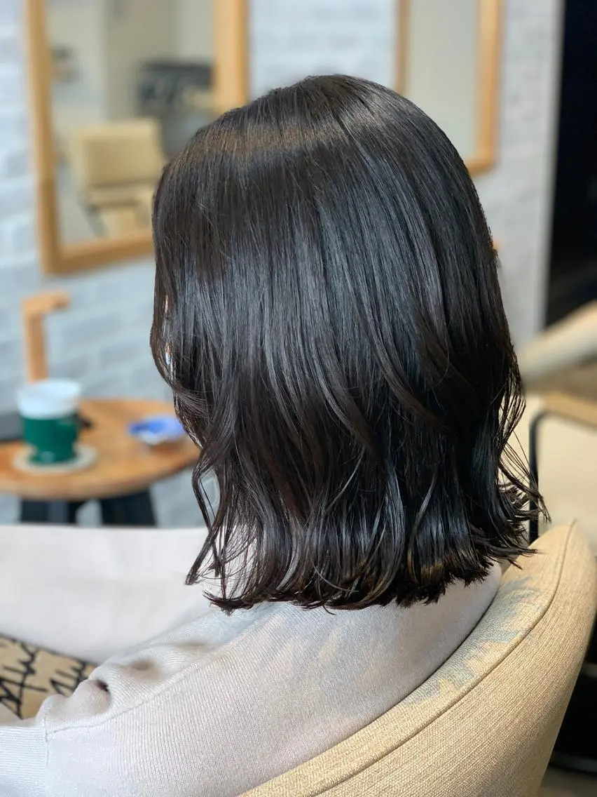 ミディアム カット 向井 優汰のヘアスタイル