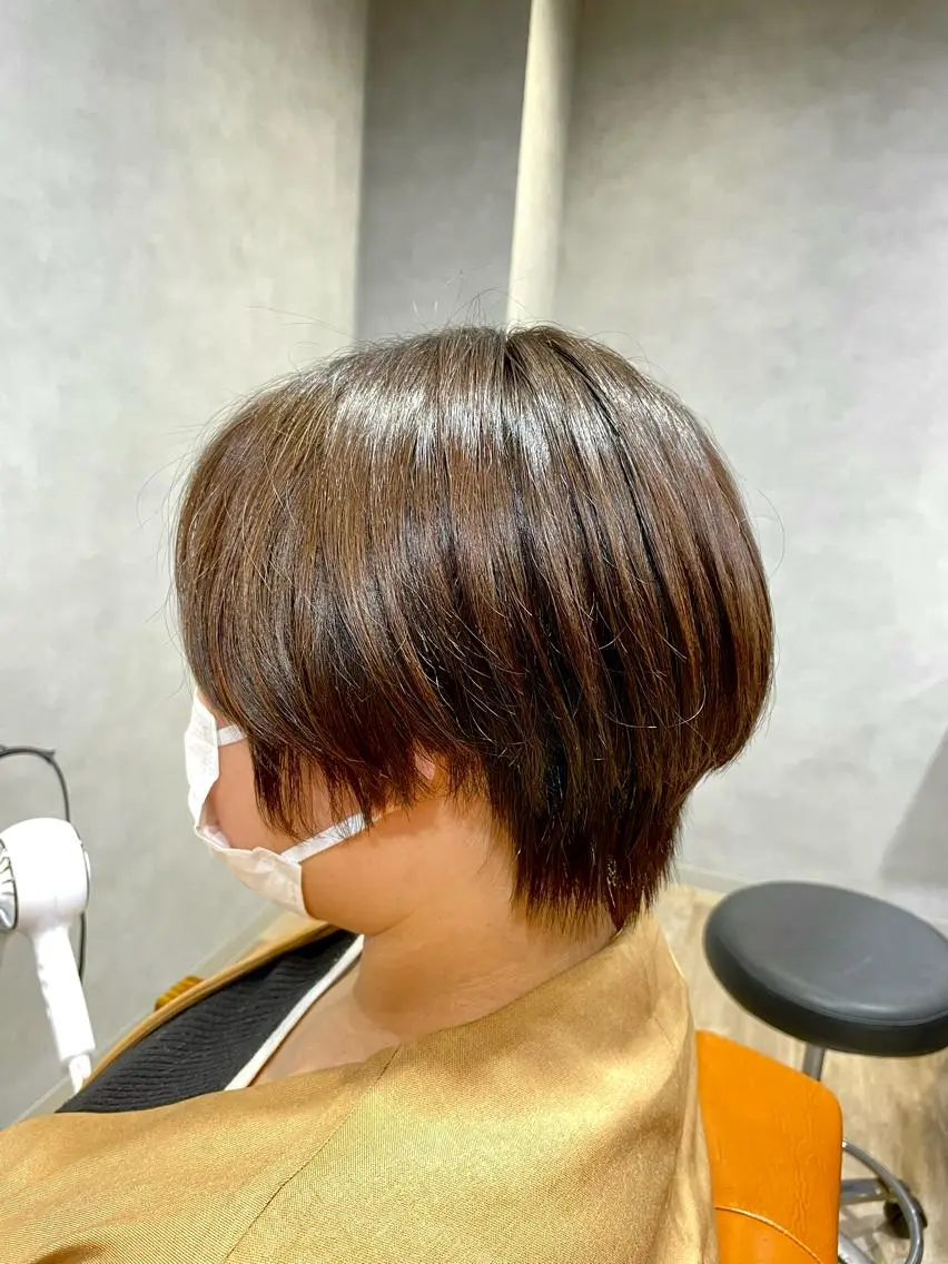 ショート 我舞谷 将人のヘアスタイル