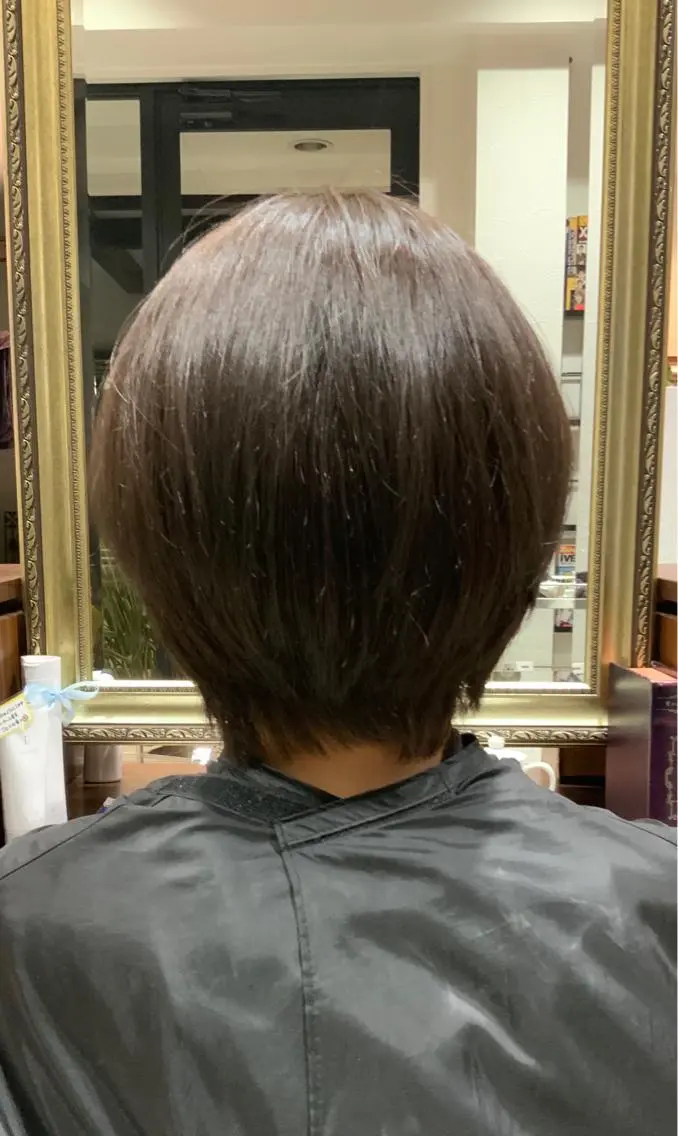 ミディアム カラー 🌿ストレート🌿 髪質改善☘️シュウヤのヘアスタイル