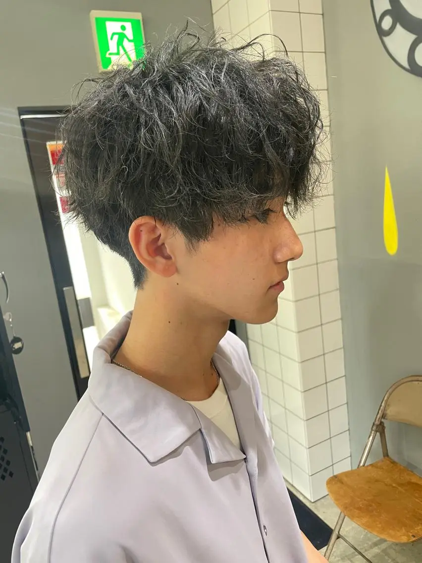 パーマ メンズ メンズ専門サロン wokeのヘアスタイル