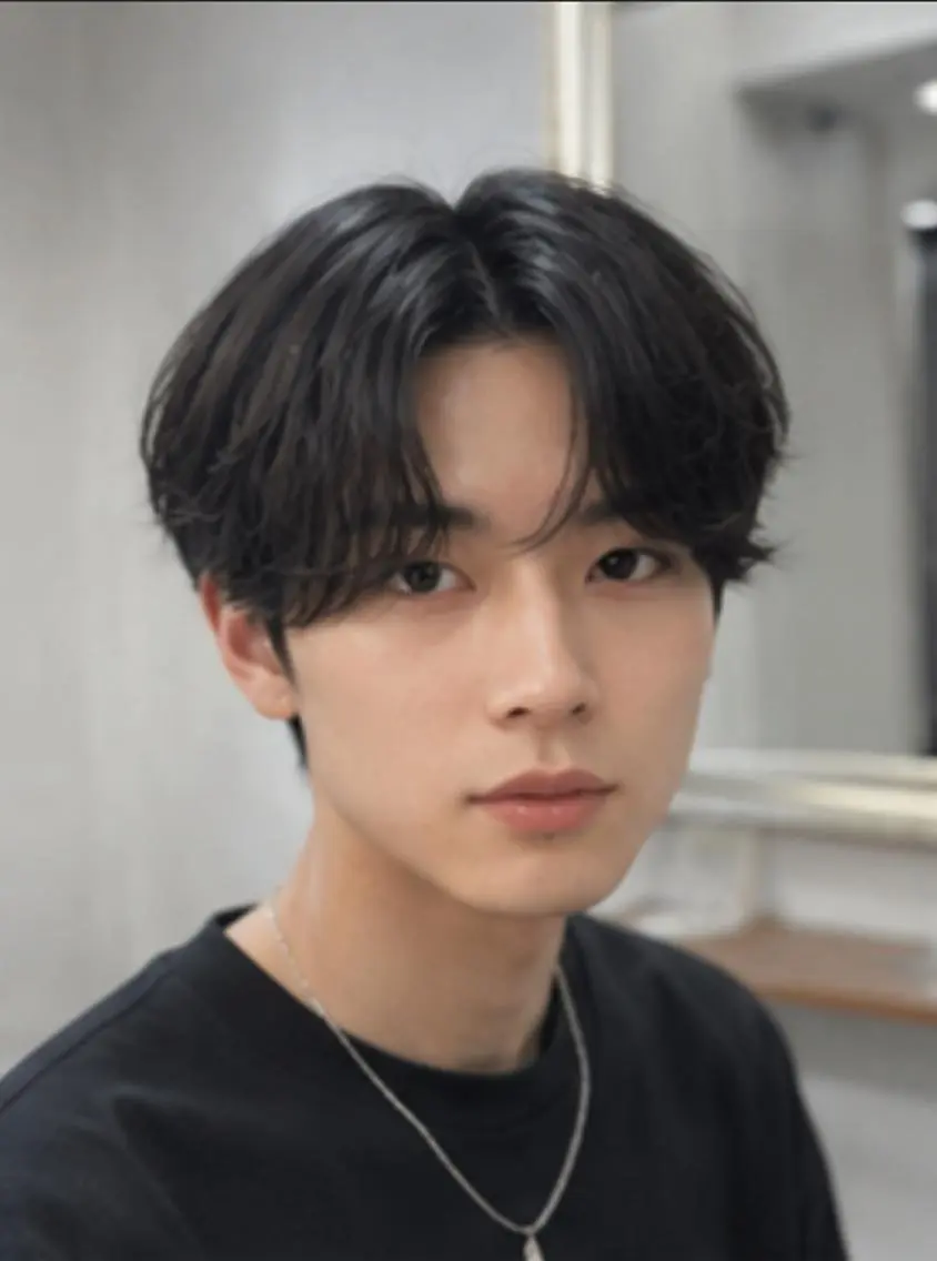 ショート メンズ パーマ Men's Lienのヘアスタイル