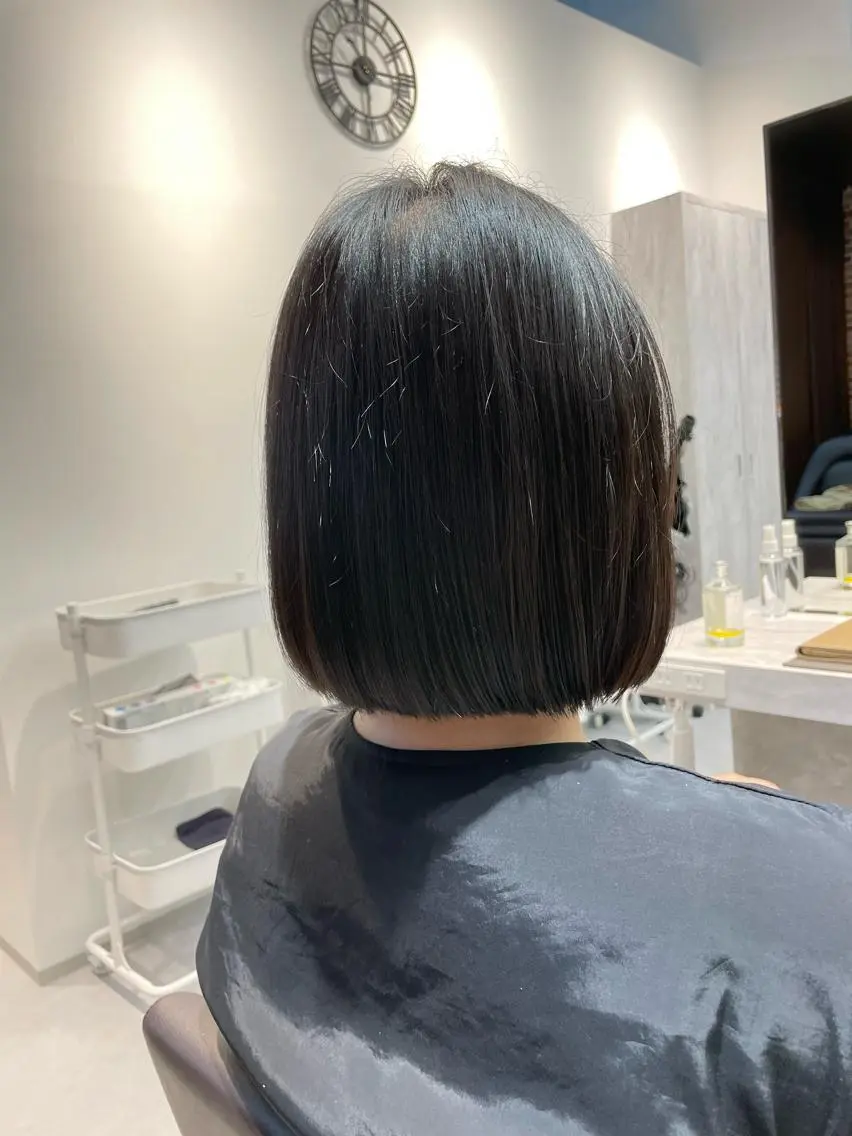 ミディアム カット あさひ かなのヘアスタイル