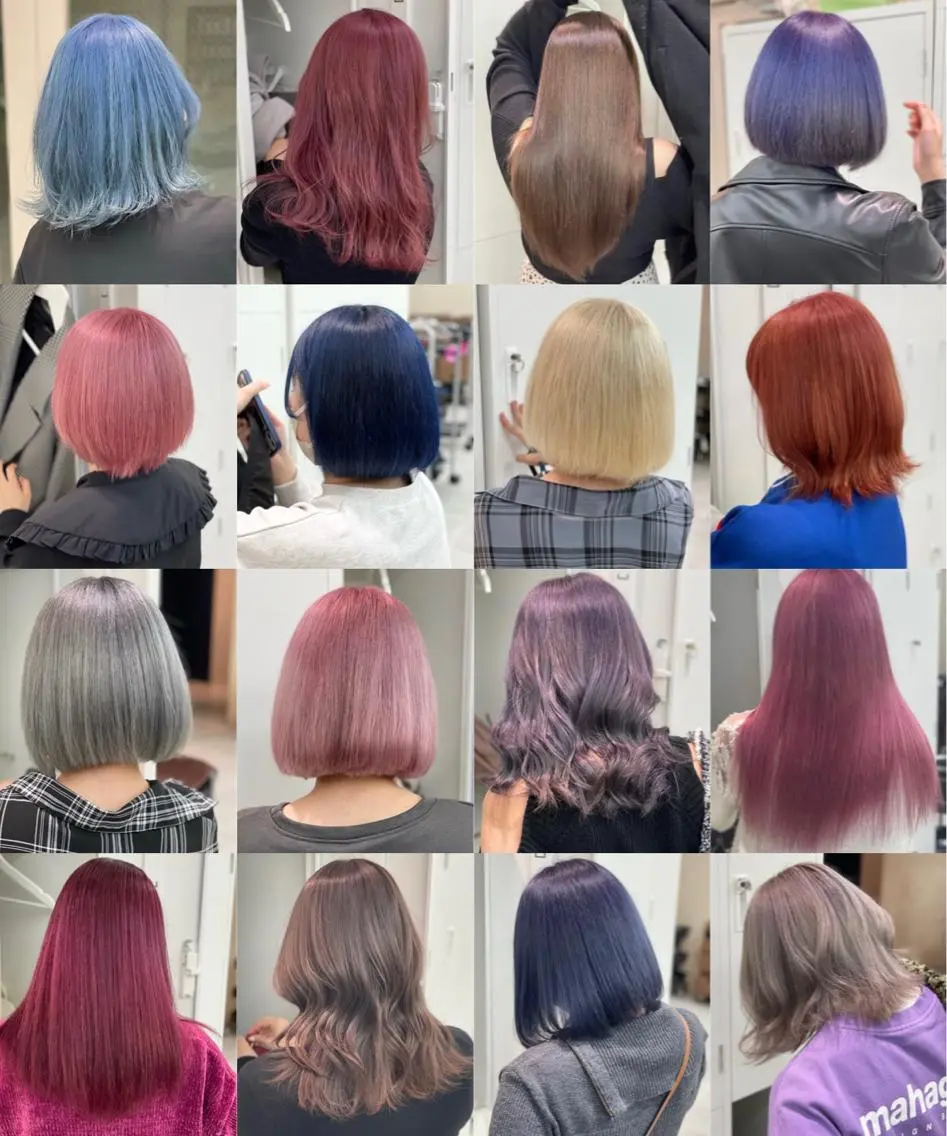 ミディアム カラー バレイヤージュ ブリーチ ハイトーンカラー エクステ レイヤーカット カット ヘアカラー トリートメント ショーヤ/ブリーチ /エクステのヘアスタイル