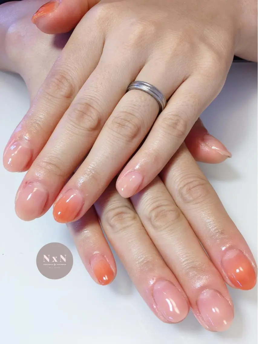 ネイル ジェルネイル ぷっくりネイル ハンドネイル nail salon N×Nのネイルデザイン