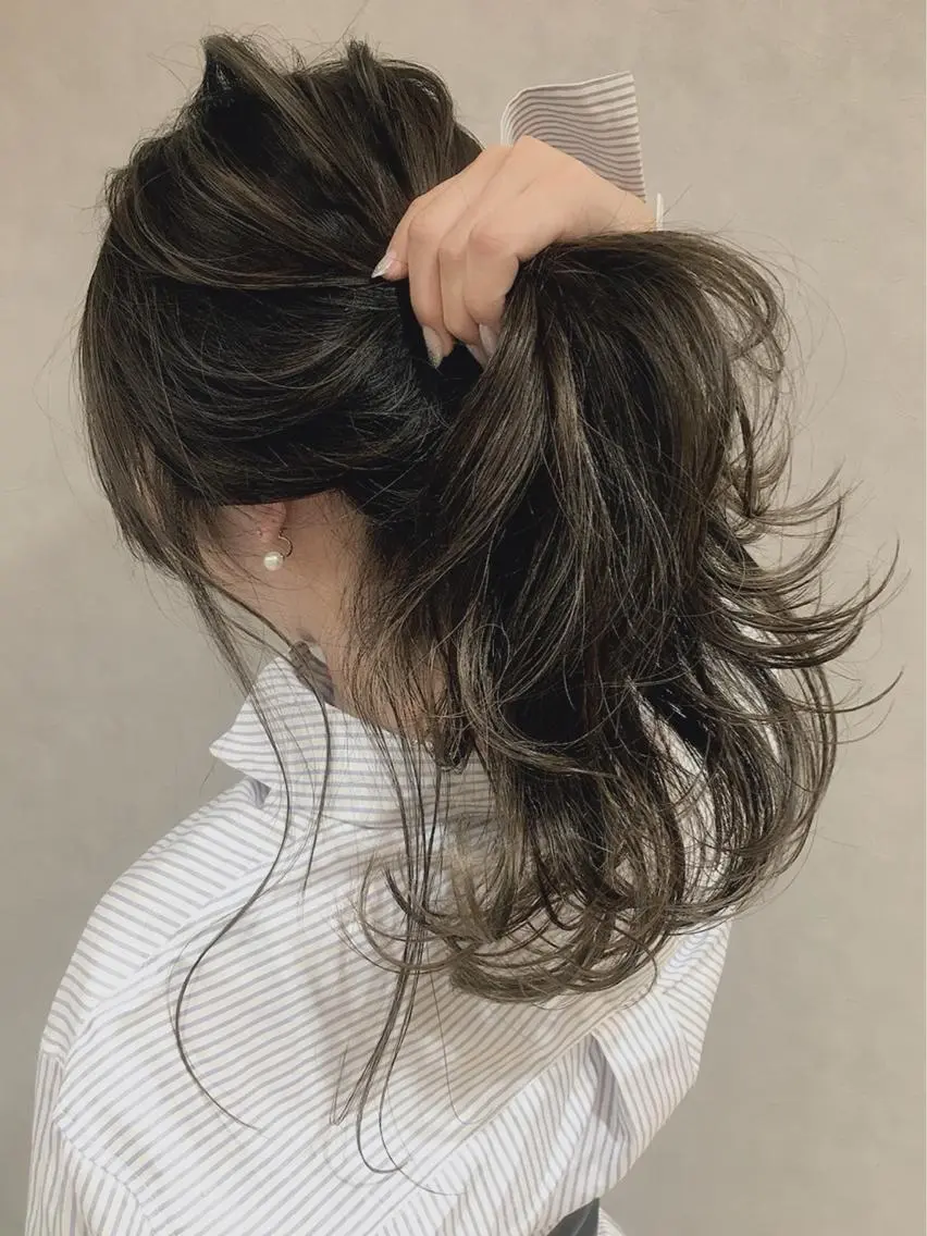 ミディアム カラー 🌟高田 聖菜🌟のヘアスタイル