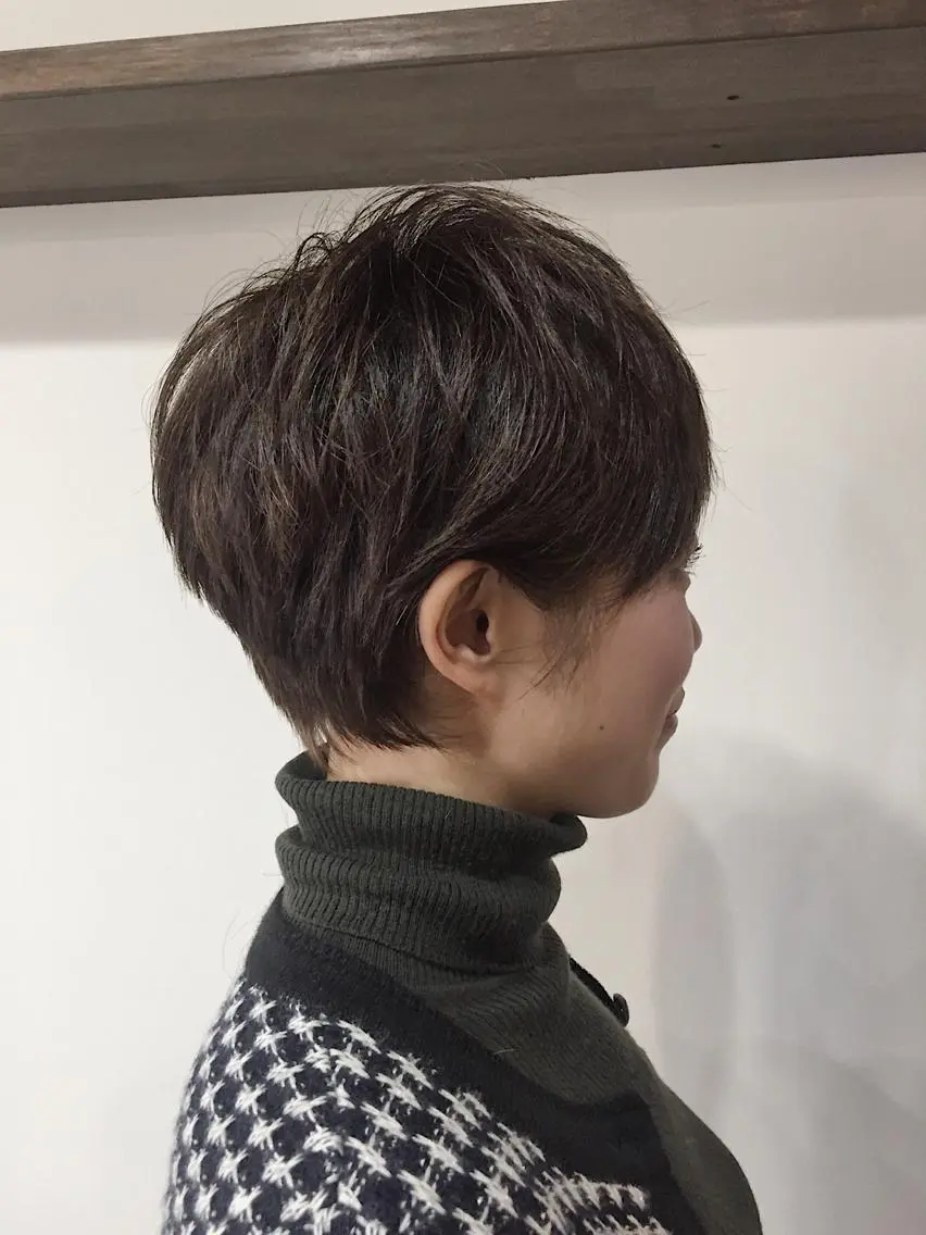 ショート カラー ショートヘア カラー特化サロン大阪 ルービック江坂/新城のヘアスタイル