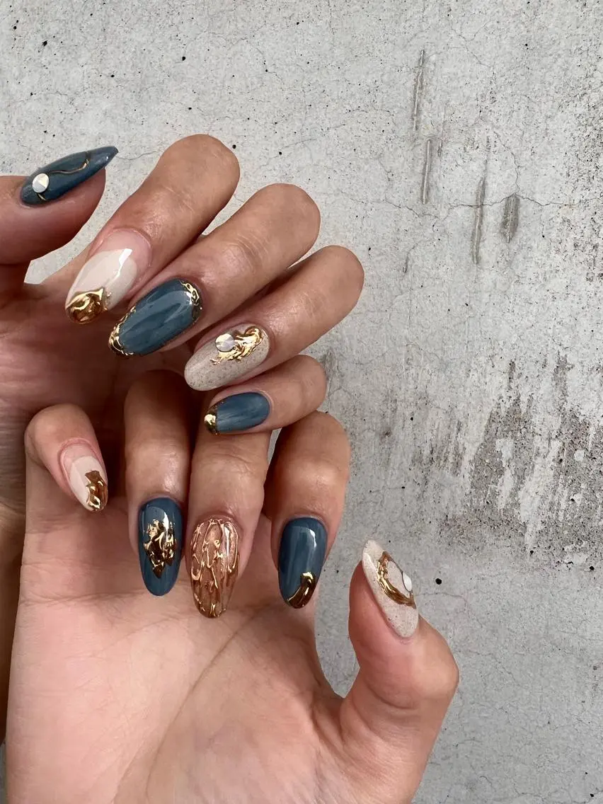 ネイル 持ち込み ニュアンスネイル Charme. NOBUKOのネイルデザイン