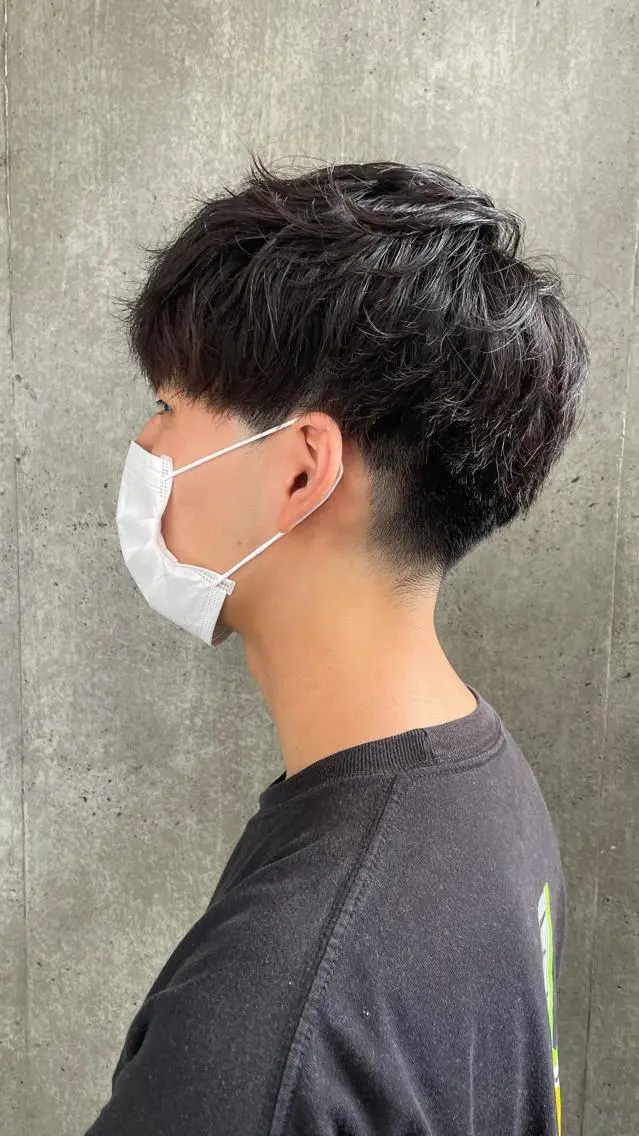 メンズ もりたみかこ 美容師お休み中のヘアスタイル