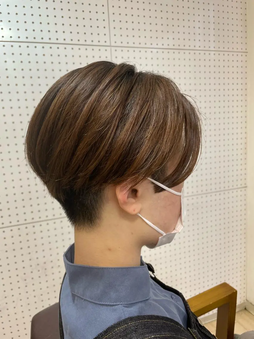 ショート 宮地 晋乃介のヘアスタイル