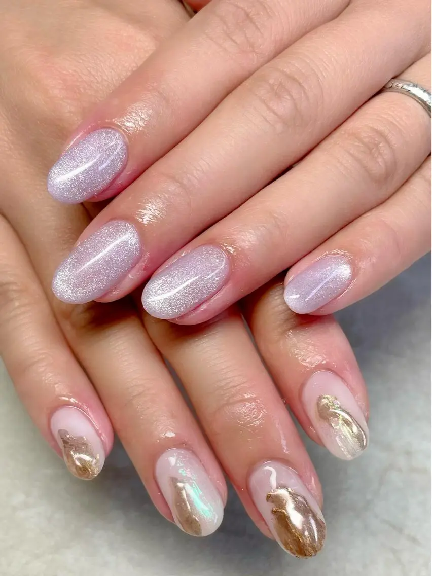 ネイル アートネイル マグネットネイル lemon nailレモンネイルのネイルデザイン