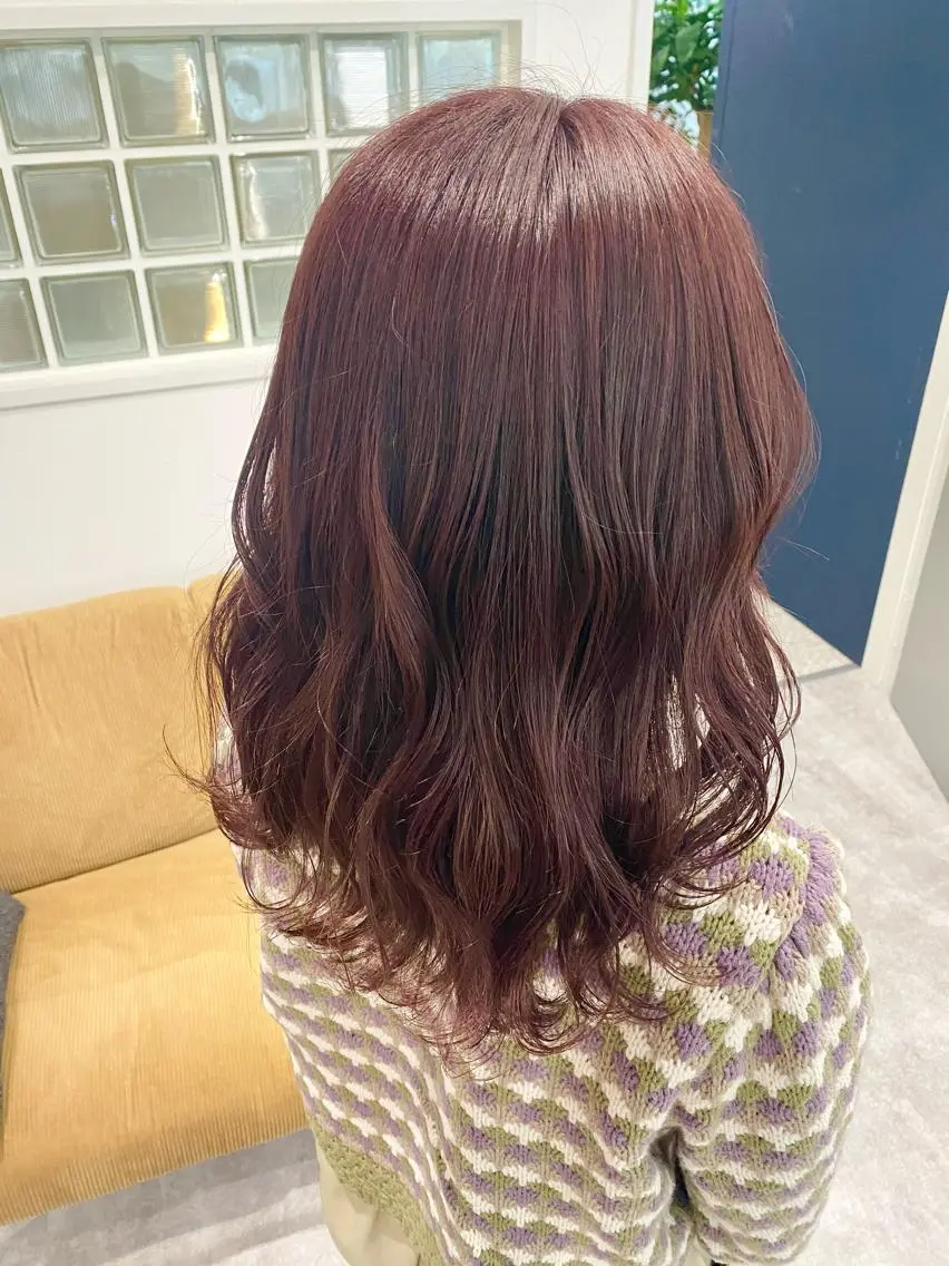 ミディアム カラー 【safric】 NAOのヘアスタイル