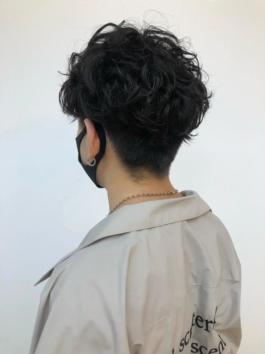 パーマ メンズ natsumi🍊 /ヘアセットのヘアスタイル