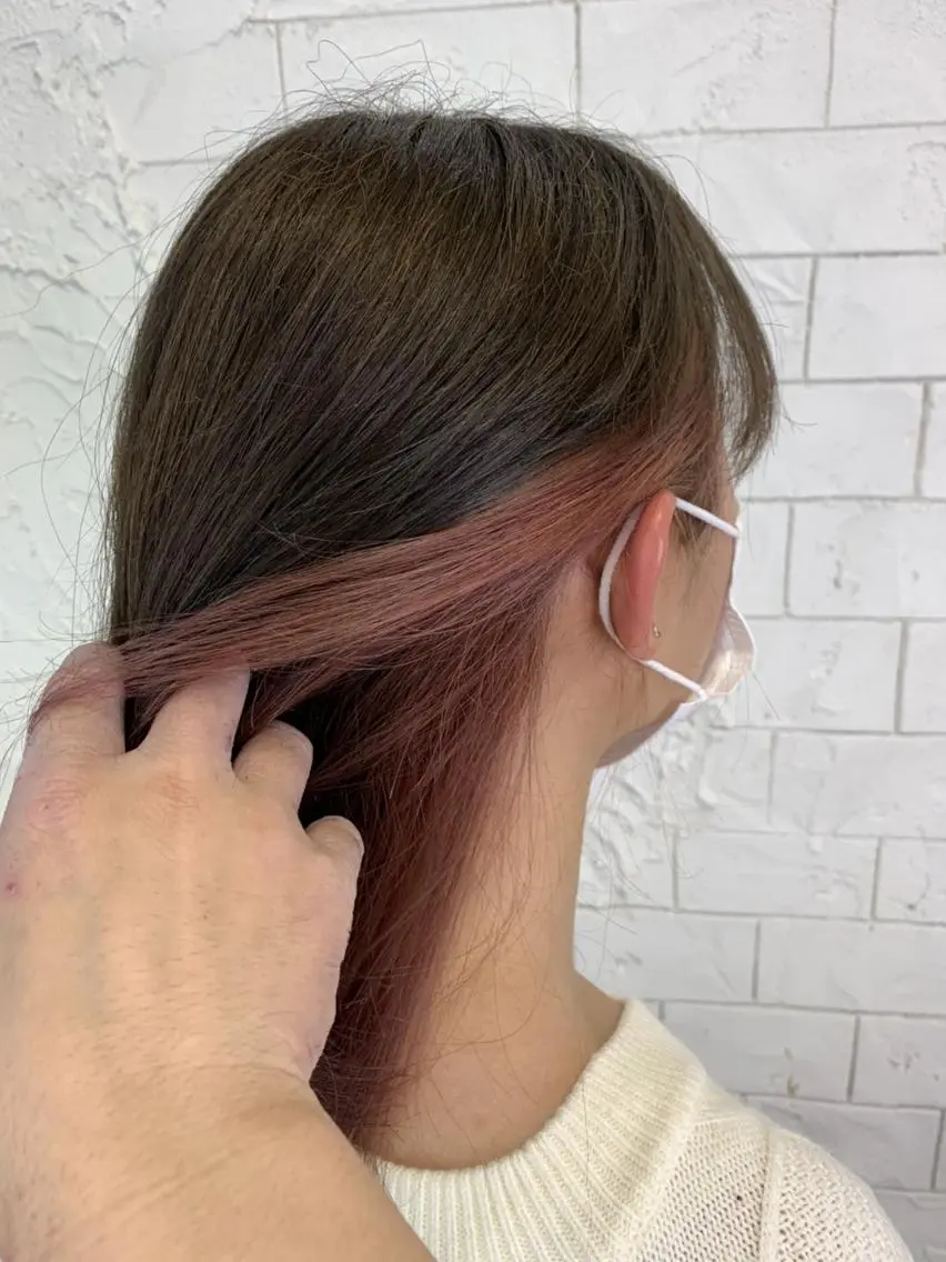 ミディアム archange 大井川のヘアスタイル
