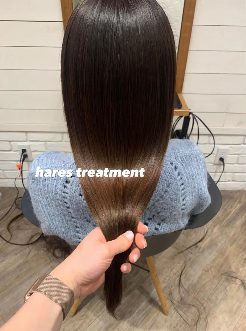 ロング 髪質改善 トリートメント 🌟アレンジが似合う カラー🌟Rumiのヘアスタイル