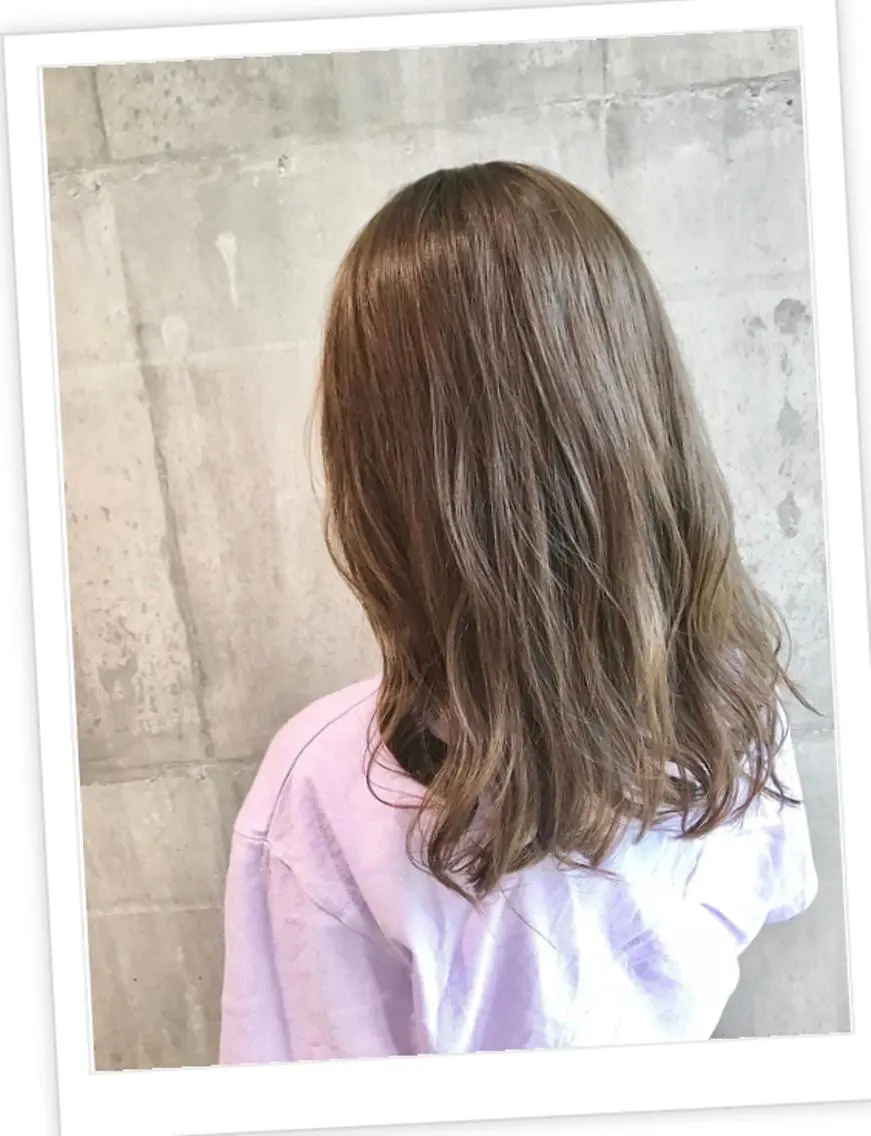 セミロング カラー パーマ ヘアアレンジ メンズ キッズ ネイル マツエク・マツパ ヘアカラー トリートメント EnBlesS西宮 マンツーマン神道有基のヘアスタイル