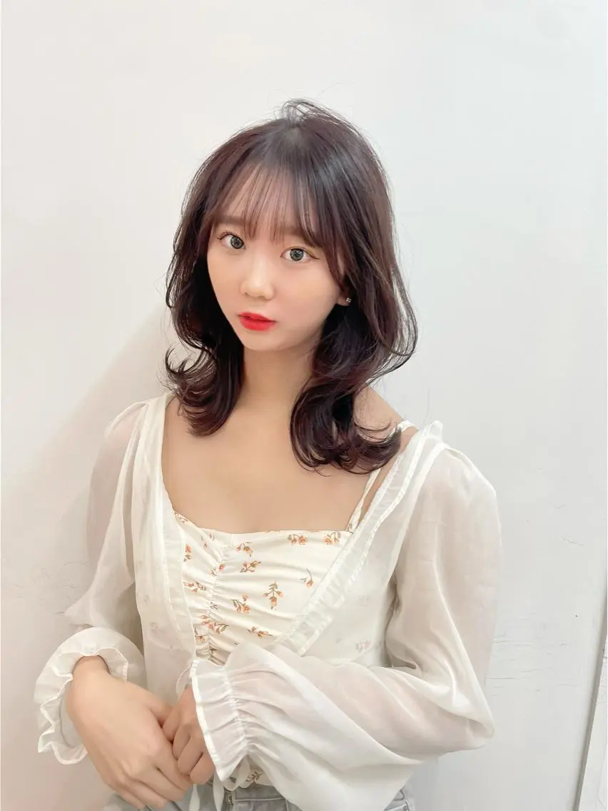 セミロング くびれヘア ❤️ショートカット ・顔周りカット❤️のヘアスタイル