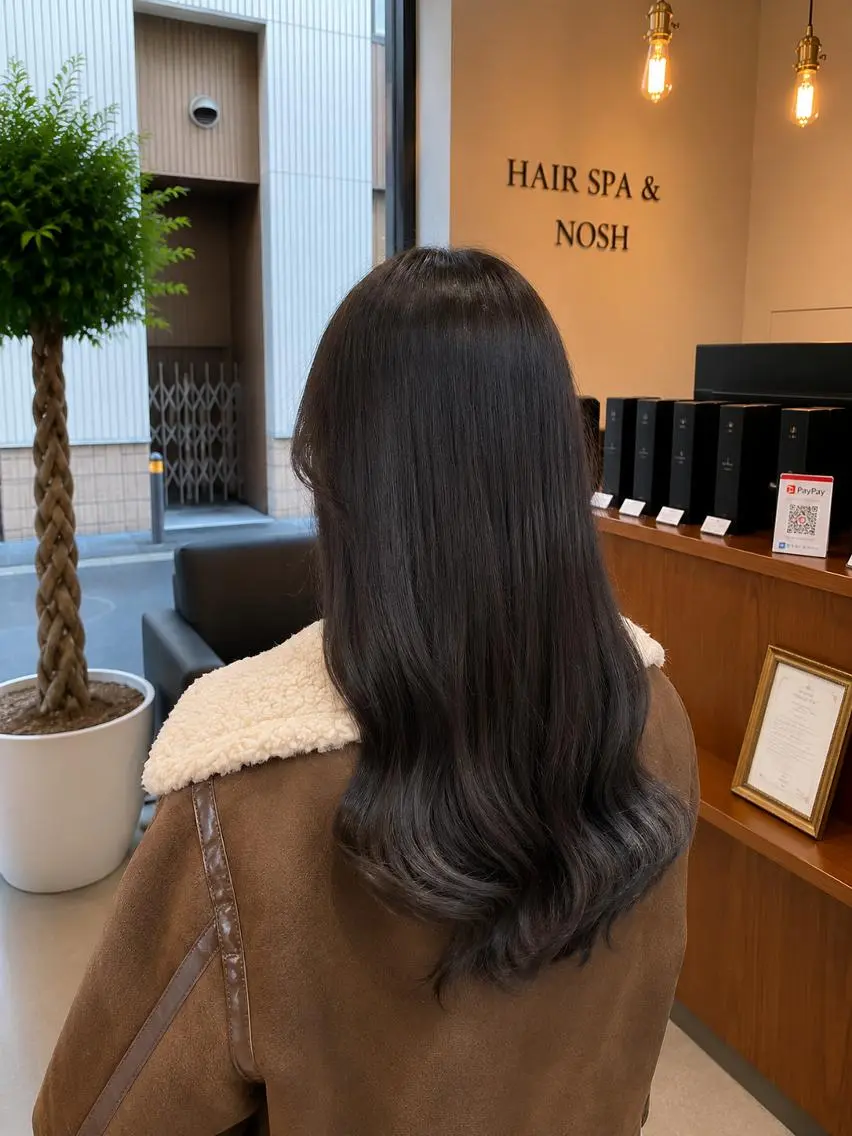 ロング トリートメント みゆう🎀 Nosh/博多千代のヘアスタイル
