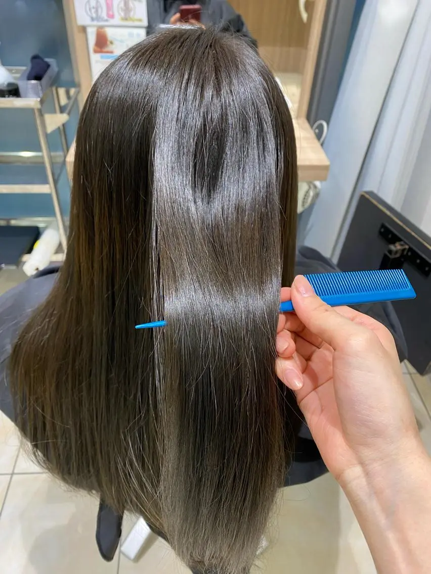 ロング ブリーチ🐰インナー ♡ハイライト♡綾🐰のヘアスタイル