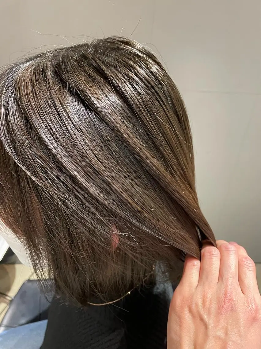 ミディアム 河原 澄真のヘアスタイル