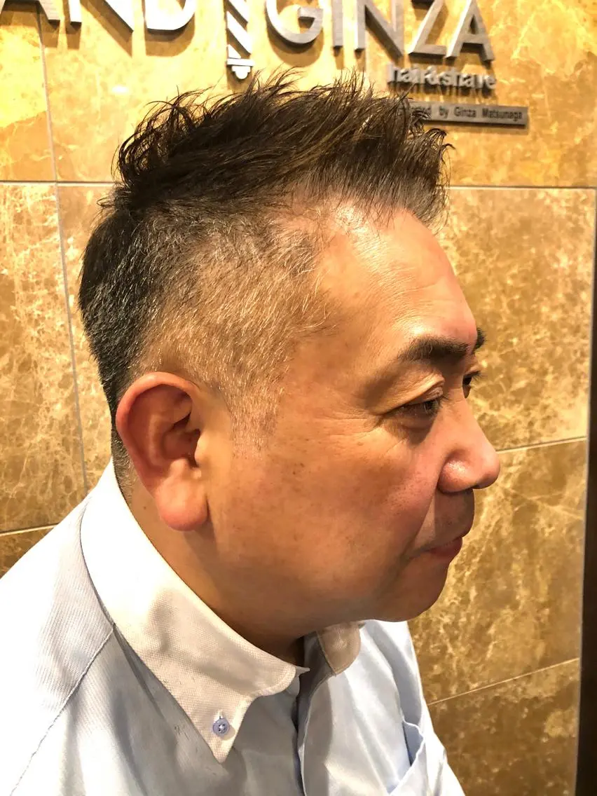 ショート メンズ 長谷川 真那のヘアスタイル