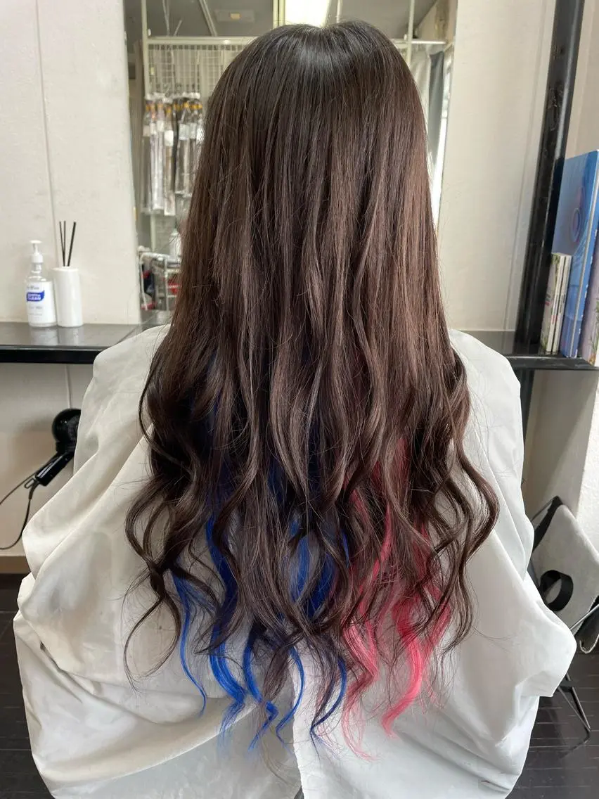 ロング シールエクステ エクステ 💜Rebre** Mayu💜のヘアスタイル