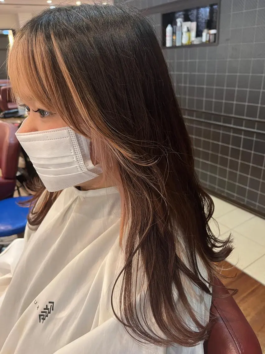 ロング 韓国好き🇰🇷 美容師MIKUのヘアスタイル