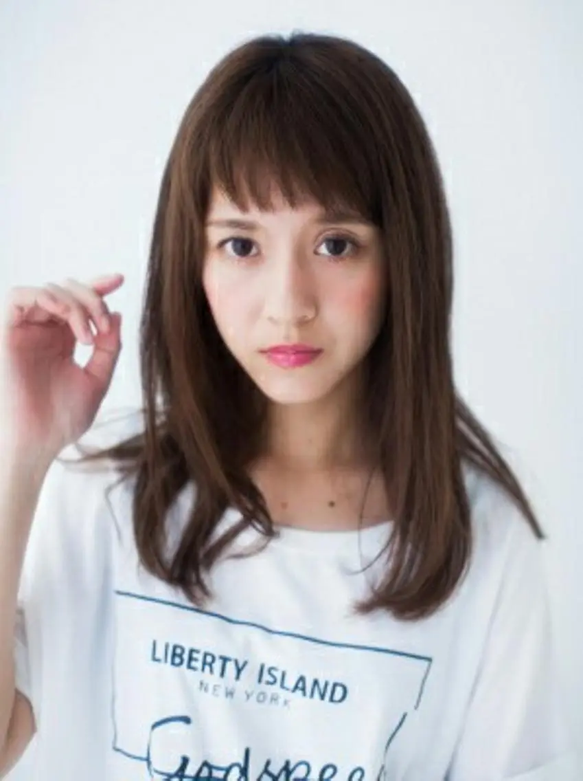 ミディアム カラー パーマ 髪質改善サロン✨OR ANGE⭐️STARのヘアスタイル