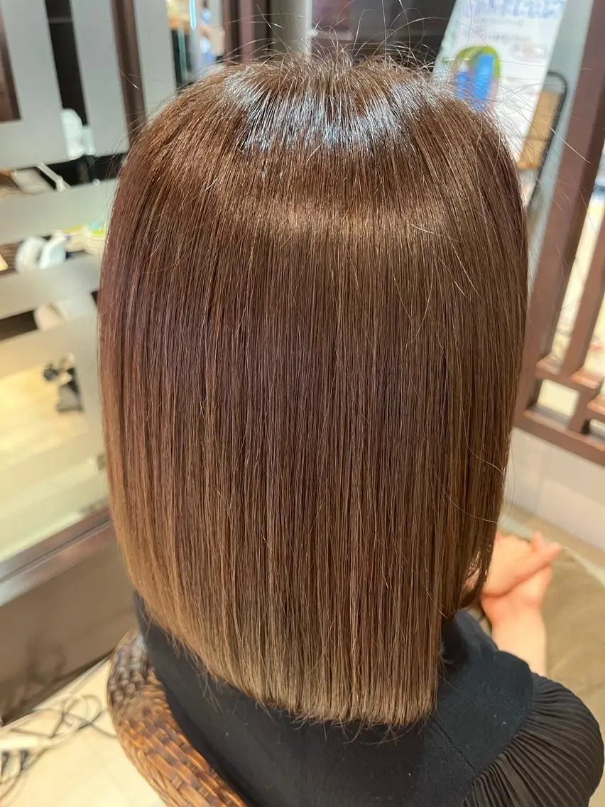 ミディアム トリートメント その他 岩上 充希のヘアスタイル