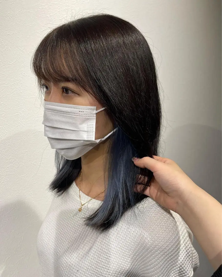 カラー イヤリングカラー 表参道ソルエテラ🎀 𝐒𝐇𝐔𝐑𝐈のヘアスタイル