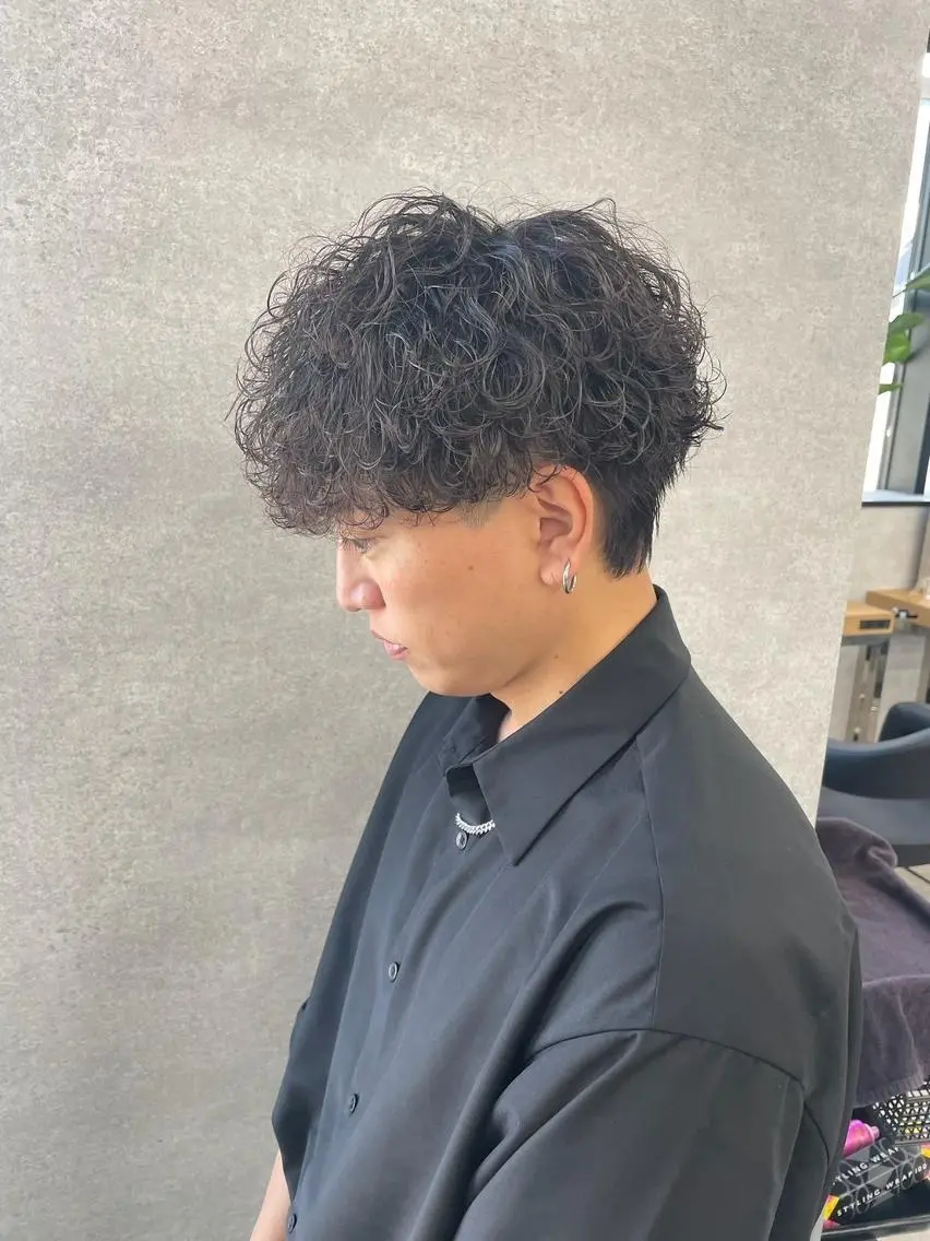 メンズ カラー men's特化 値段以上の仕上がりにのヘアスタイル