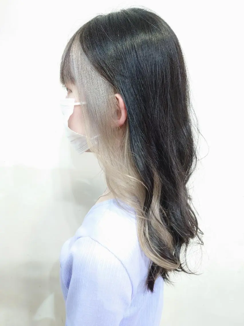 セミロング ヘアカラー 艶髪/透け感カラー /RYOのヘアスタイル