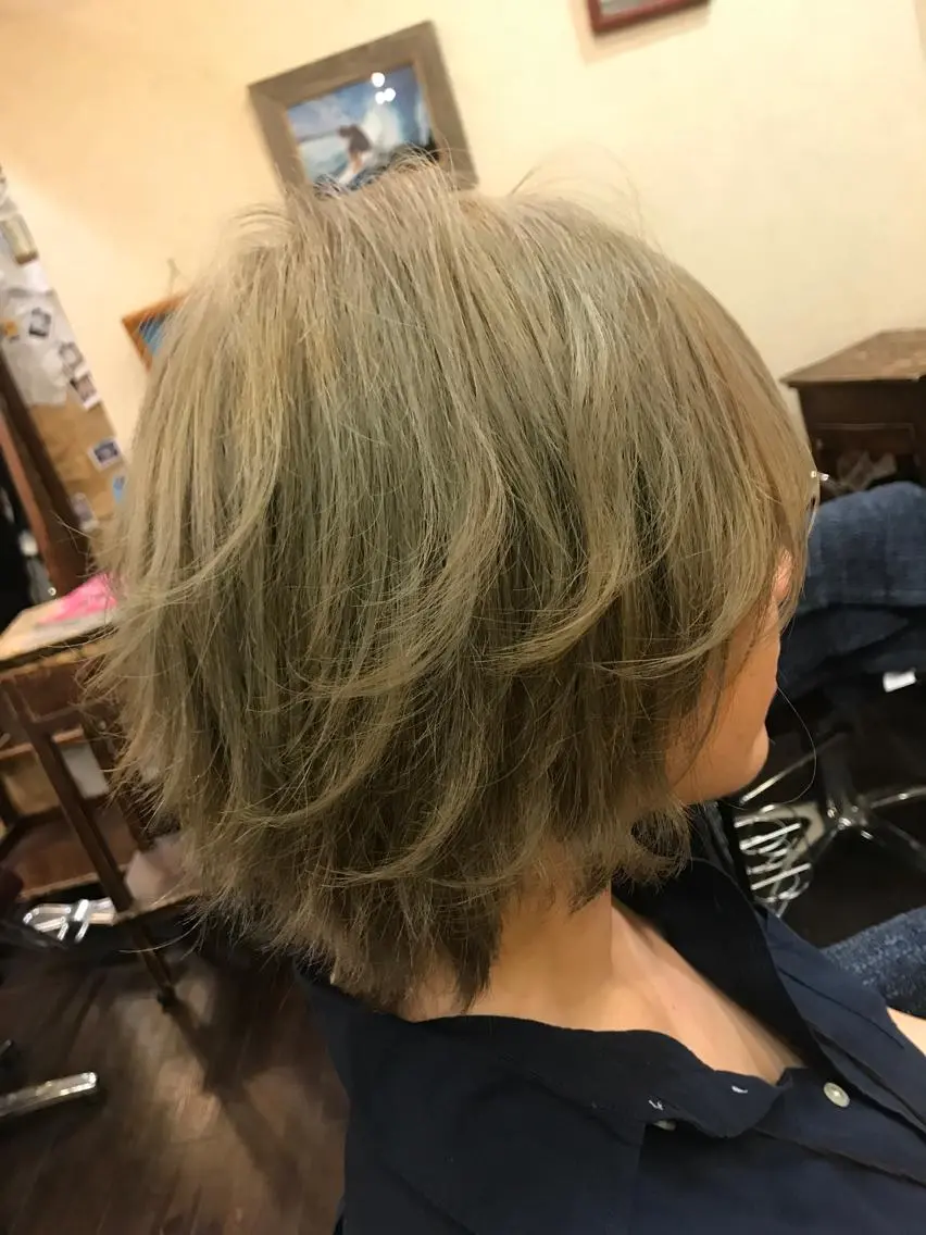 ショート 店長担当🌟 矢吹ガブリエル🌟のヘアスタイル
