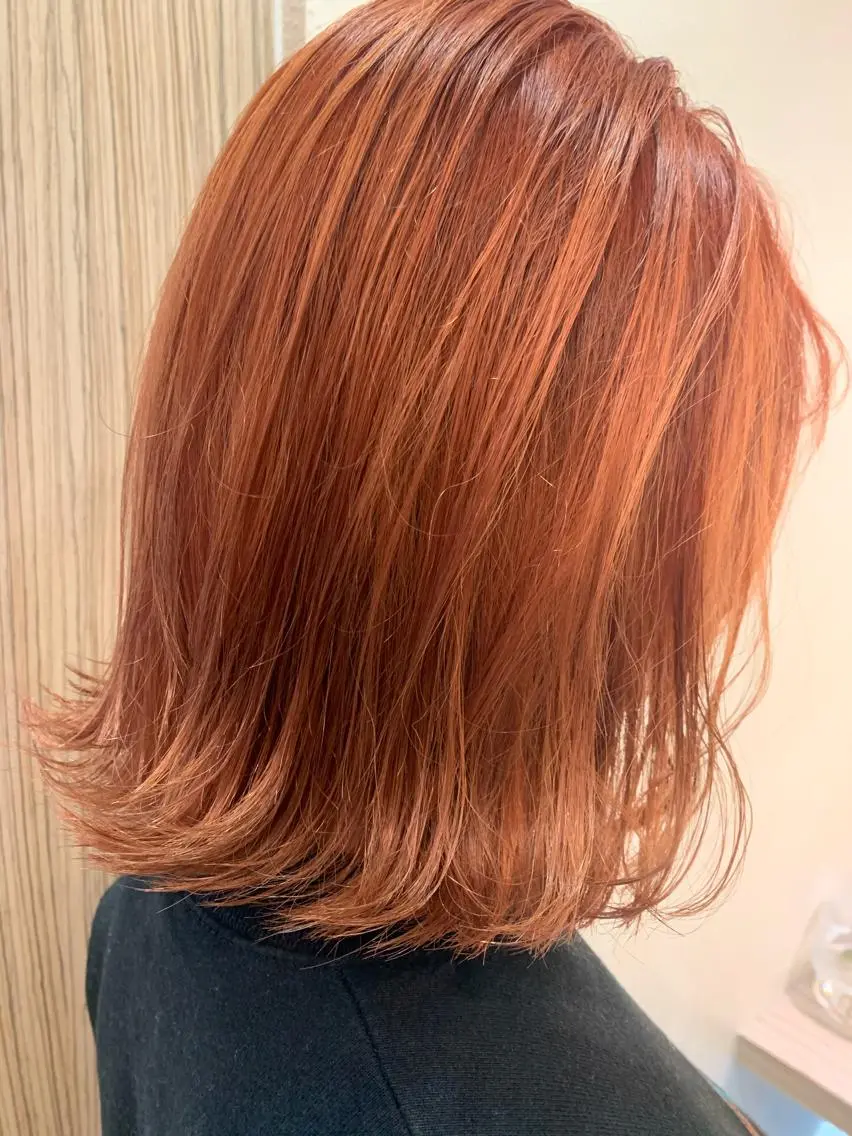 ミディアム カラー ヘアカラー トリートメント ヘアセット 🌸スタイリスト 山浦美恵のヘアスタイル