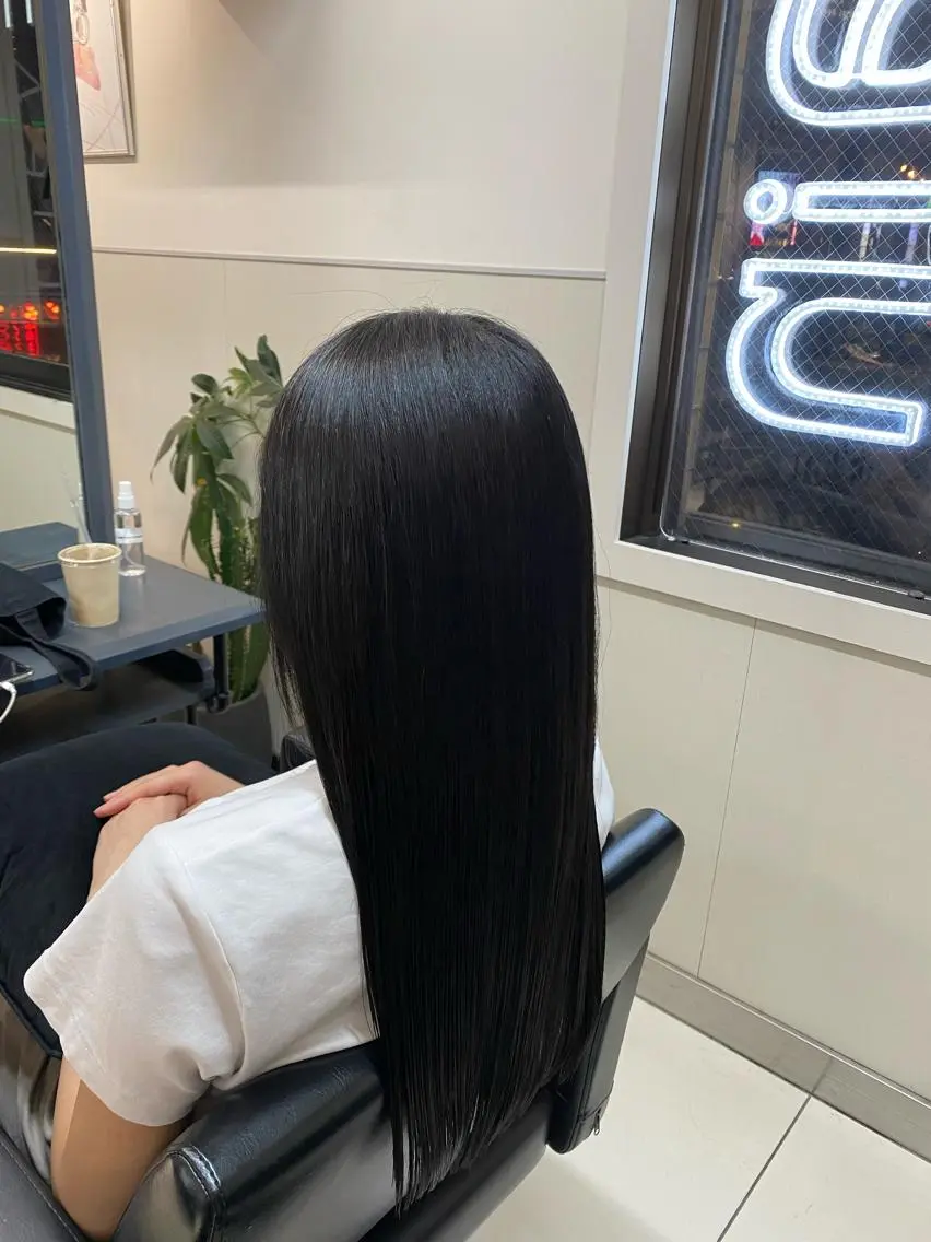 ロング カット 縮毛矯正 トリートメント 骨格診断で絶対可愛い ✨丸みショート✨凌弥のヘアスタイル