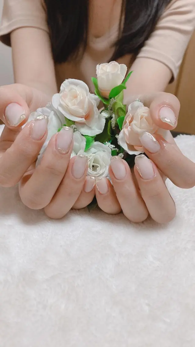 ネイル ミラーネイル ハンドネイル 大和田 美貴のネイルデザイン