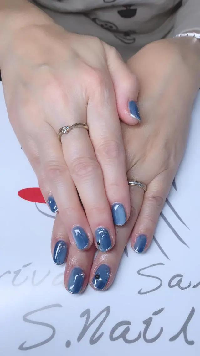 ネイル 大分S.Nail ⟡.*💠🫧のネイルデザイン