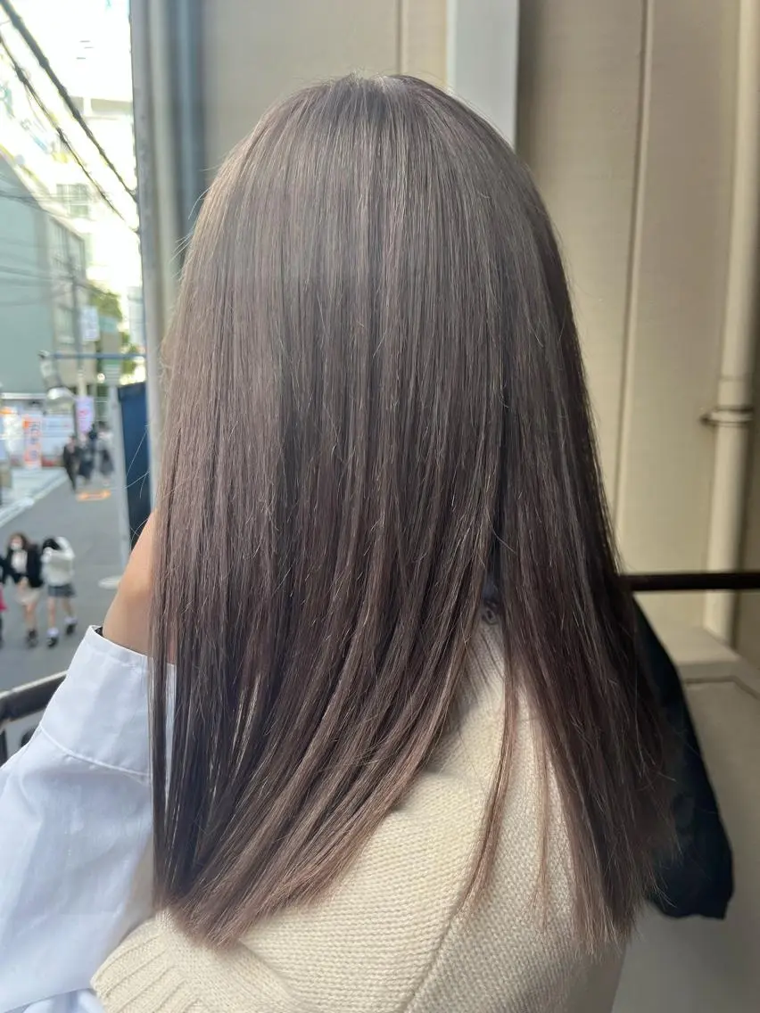 ロング カラー カット ヘアカラー トリートメント ヘアセット カラー特化💖 ミライのヘアスタイル