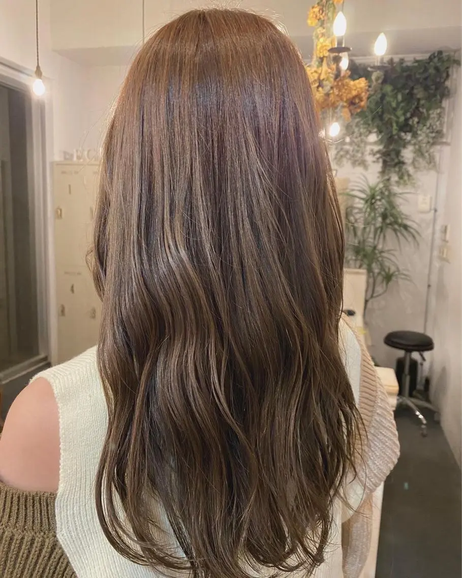 ロング カラー ヘアカラー 西田辺/ タカスナオヤのヘアスタイル