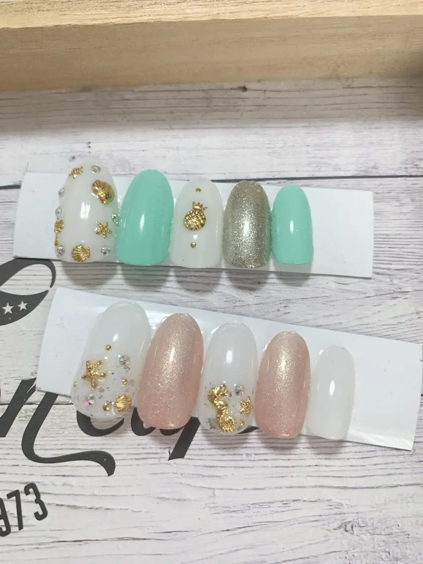 ネイル ハンドネイル Bon Amieのネイルデザイン