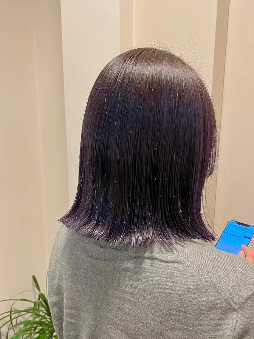 カラー 村松 花笑のヘアスタイル