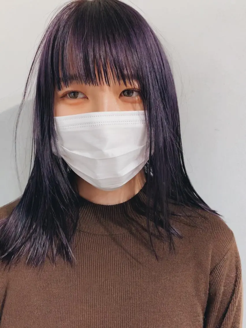 ロング カラー ヘアアレンジ ボブパーマコテ巻き風 パーマNo1深江秀平のヘアスタイル