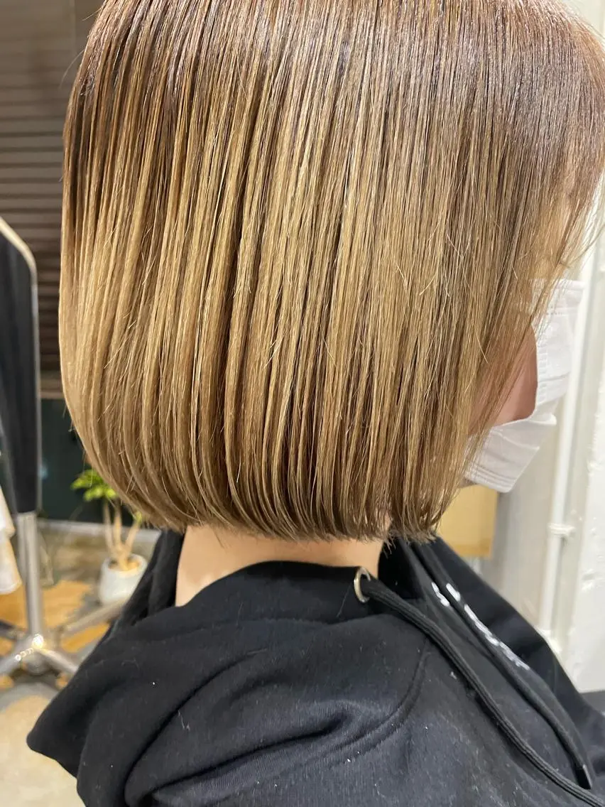 ミディアム カット トリートメント レイヤー/似合わせ TAKUYAのヘアスタイル