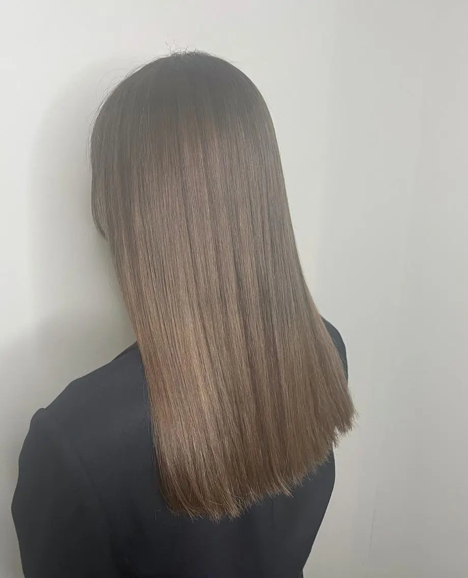 カラー ナチュラルカラー 児玉優香のヘアスタイル