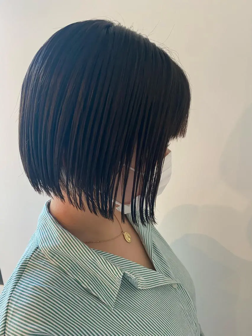 ショート ボブ ♡レイヤーカット れお♡のヘアスタイル