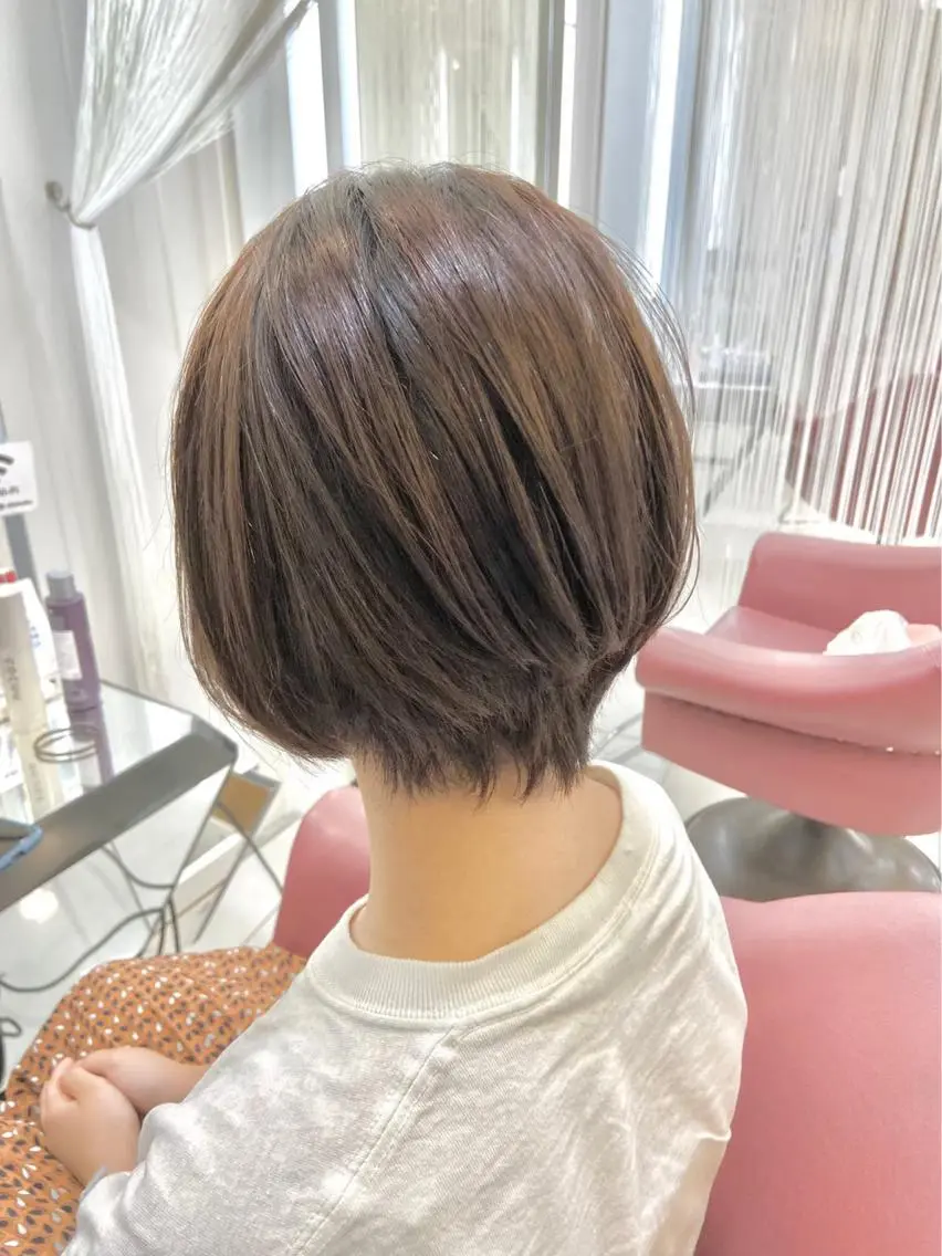 ショート ⭐️レイヤーカット 大人気　三澤康司⭐️のヘアスタイル