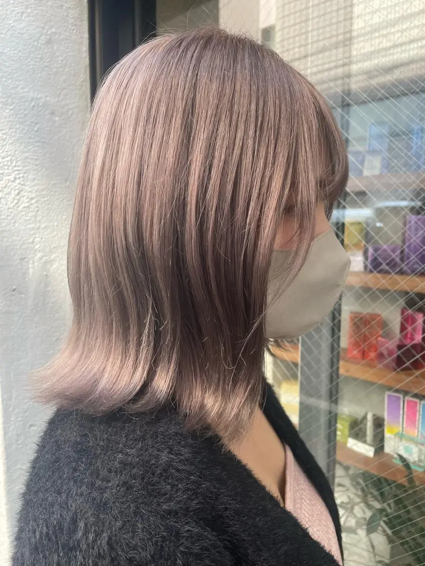 ミディアム ゆず .🎀のヘアスタイル