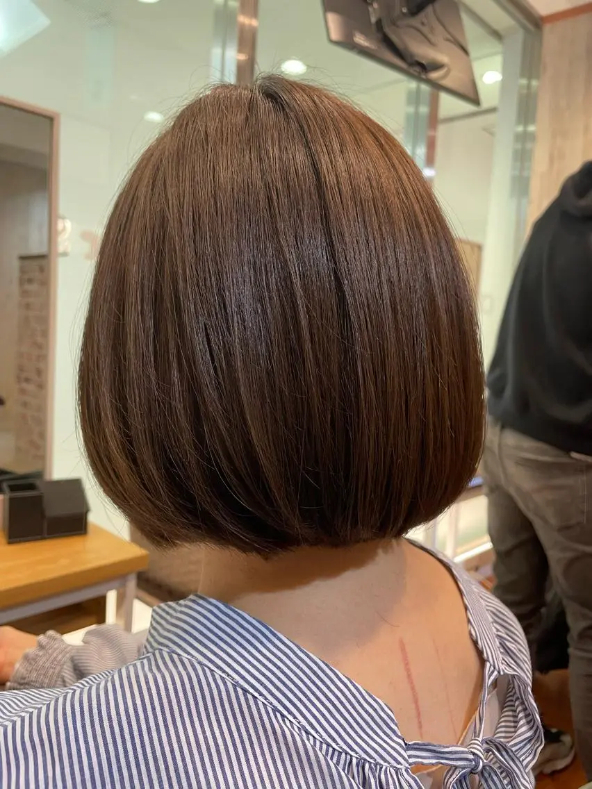 ショート カット ヘアカラー トリートメント HairSalon CLOVER🍀のヘアスタイル
