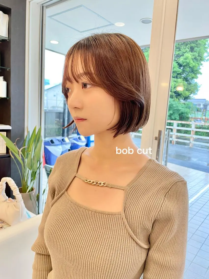 ショート ボブ カット 武田 清久のヘアスタイル